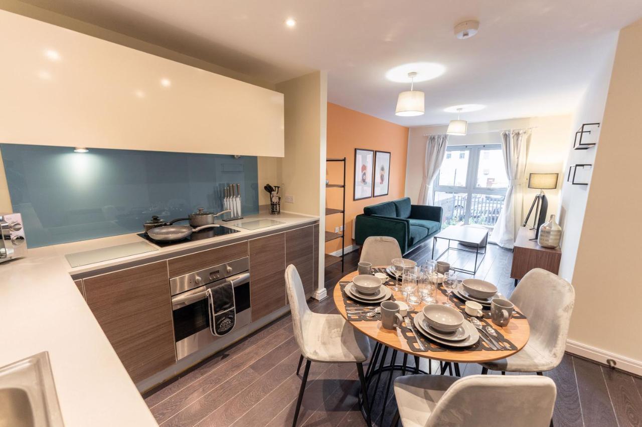 Joivy Modern Flats In Central Birmingham, Next To Business District Extérieur photo